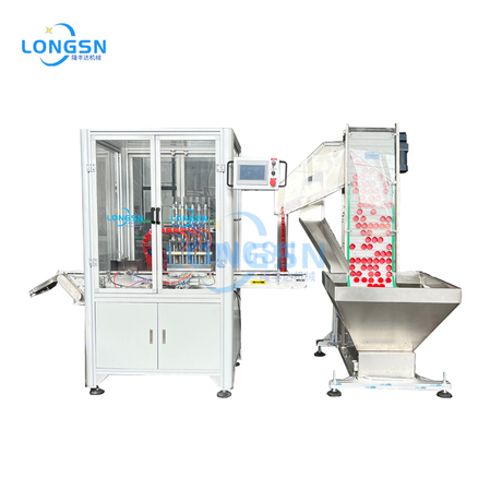 Hochgeschwindigkeit automatische Kunststoff-Kappen-Einfügenmaschine