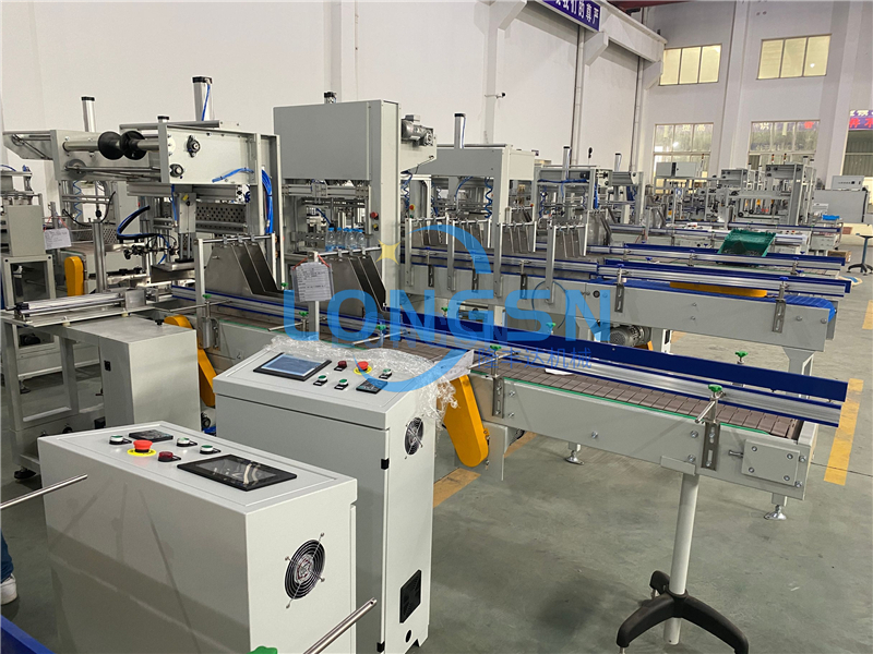 Flasche Schrumpfpackmaschine