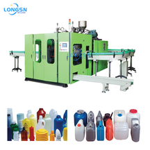 Automatische Plastikflasche Jerrycan Extrusion Blowsformmaschine 