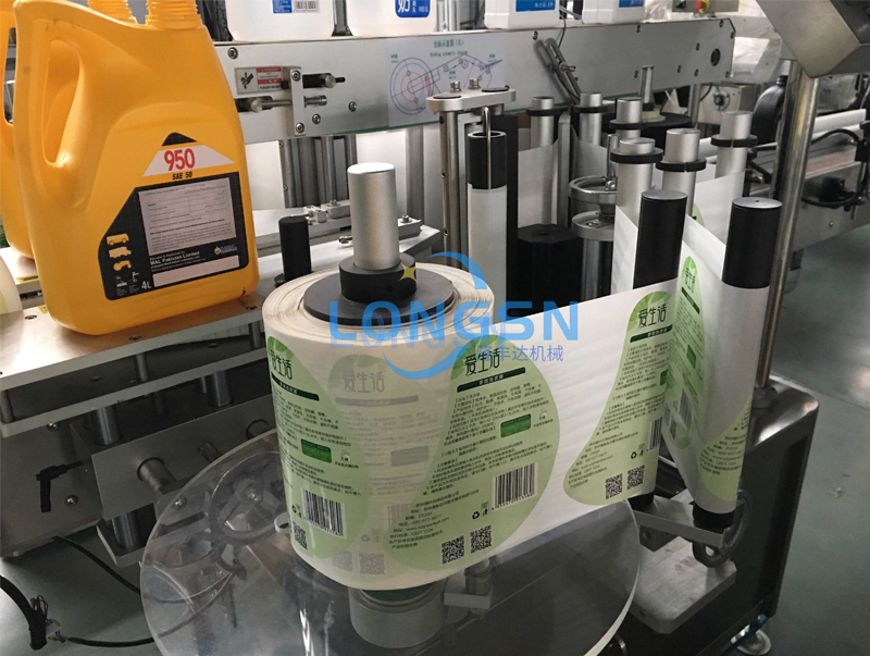 Plastikflaschenetikettmaschine