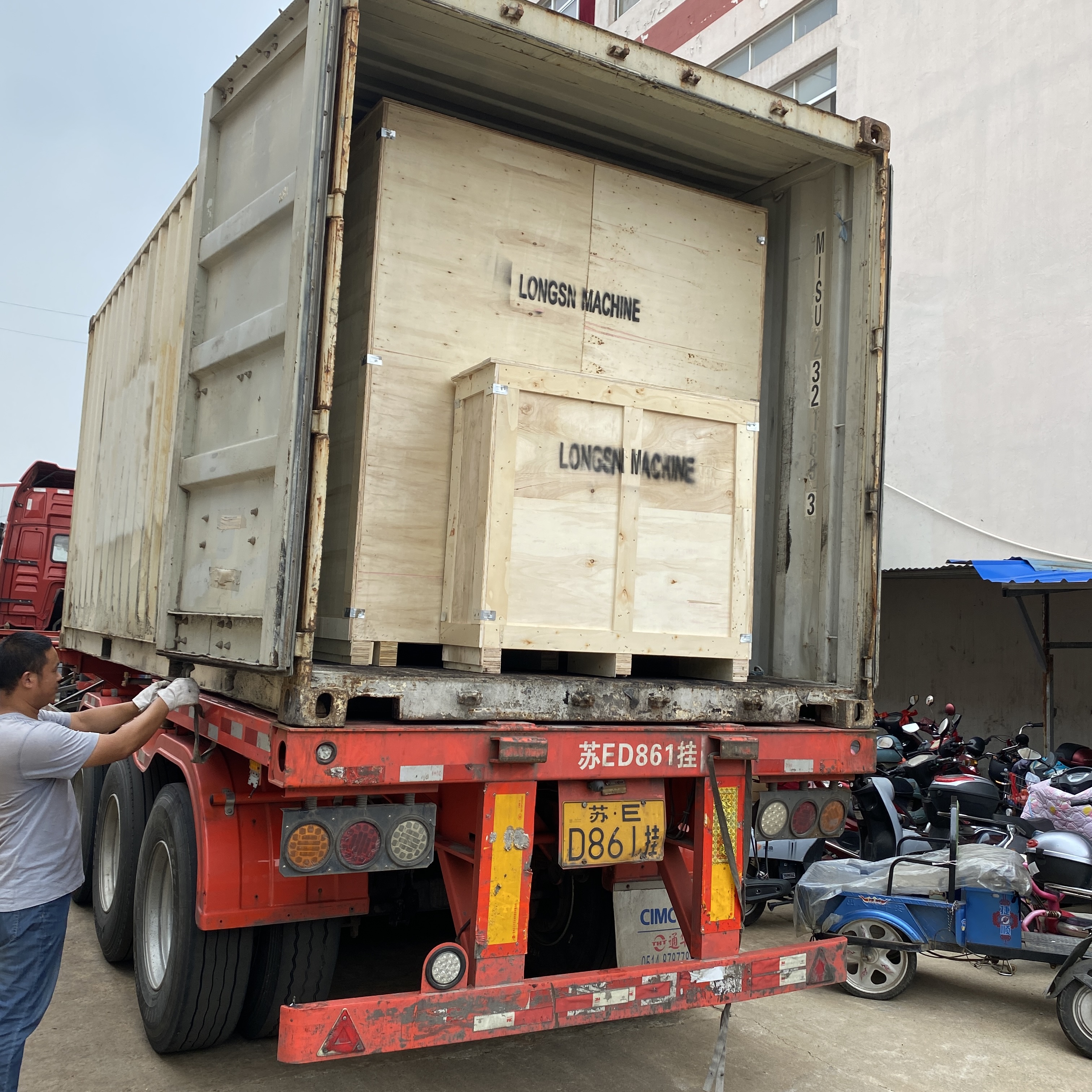 Flaschenbeutelverpackungsmaschine