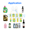2021 Vollautomatische Schrumpfschlauch-Etikettiermaschine für Flaschenarten