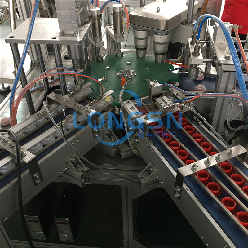 Automatische Verschlussmaschine für Deckel-O-Ring-Montage aus Kunststoff