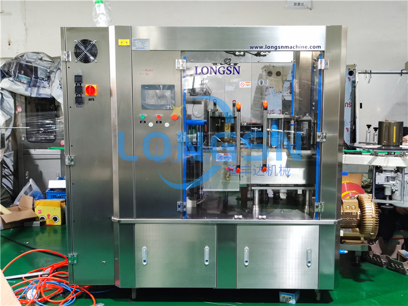 Hei&szlig;kleber -Etikettenmaschine