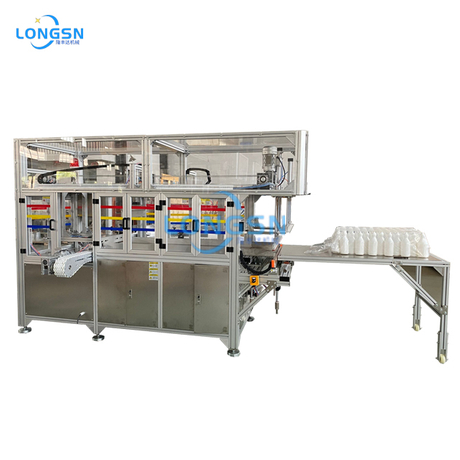 Automatische Hochgeschwindigkeits -Plastik leerer Flasche Baggermaschine Gläser Packing Machine Packmaschine
