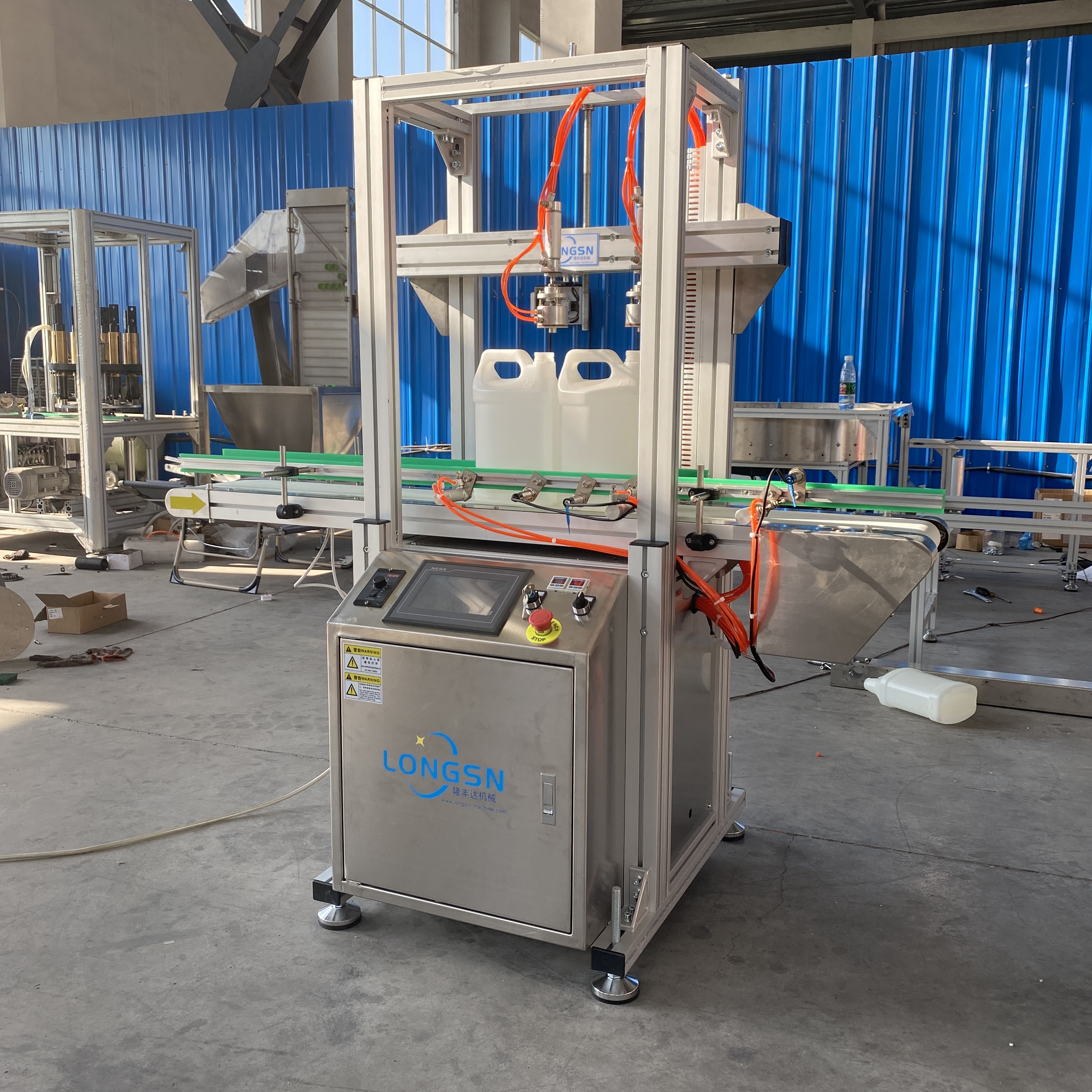 Flaschenleckpr&uuml;fmaschine