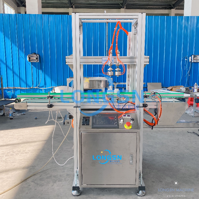 Lecktestmaschine f&uuml;r Plastikflaschen