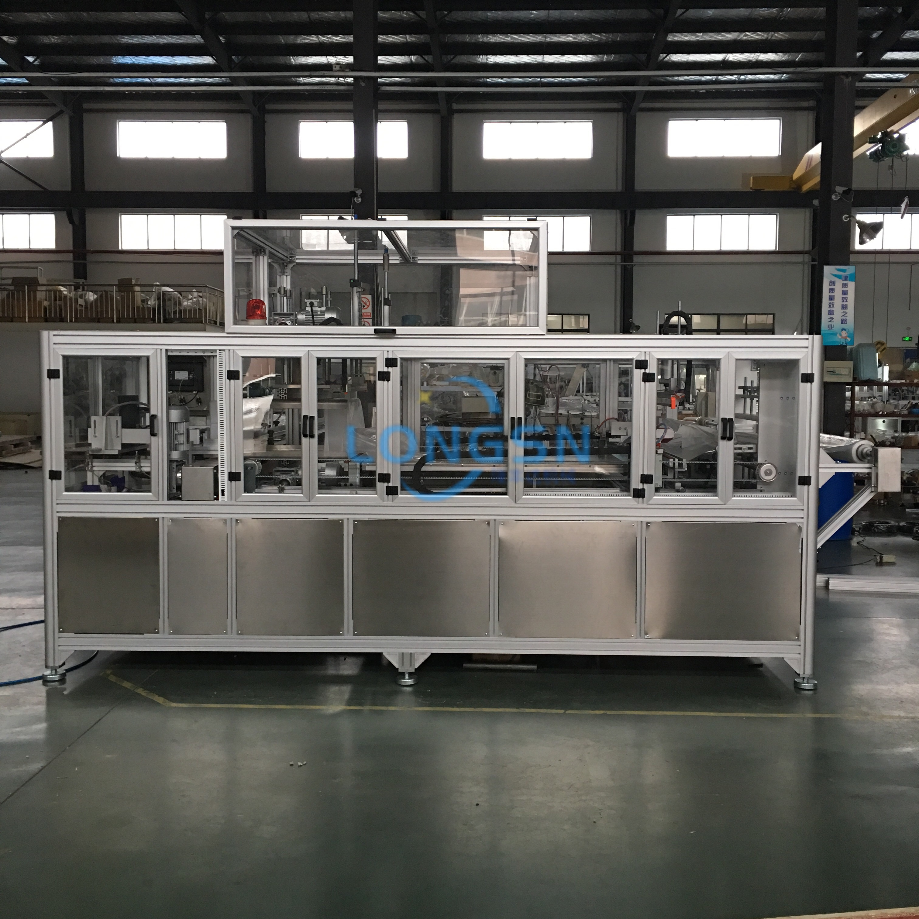 leere Flaschenverpackungsmaschine