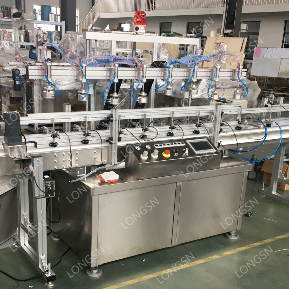 Flaschenlecktestmaschine