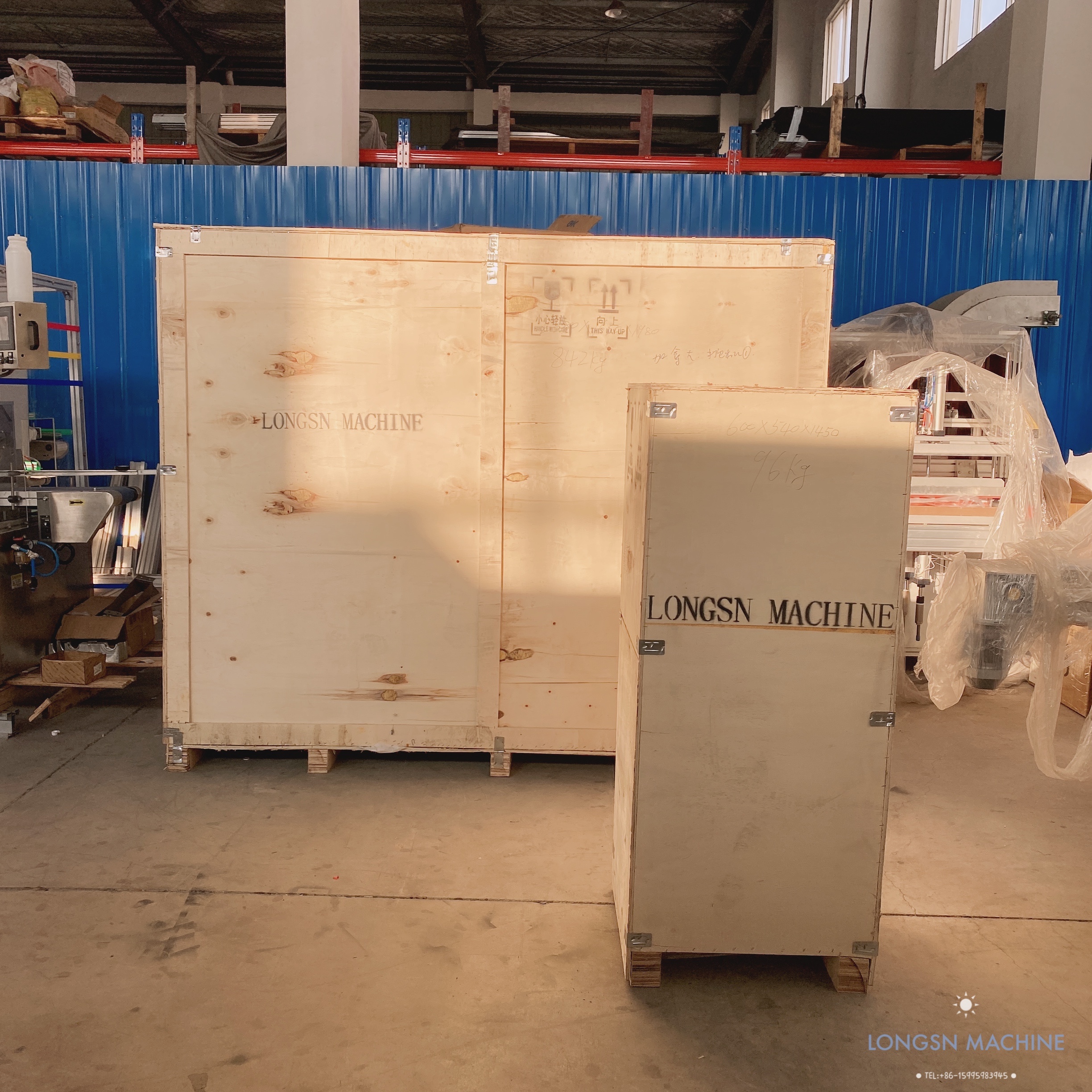 Leere Flaschengepackungsmaschine