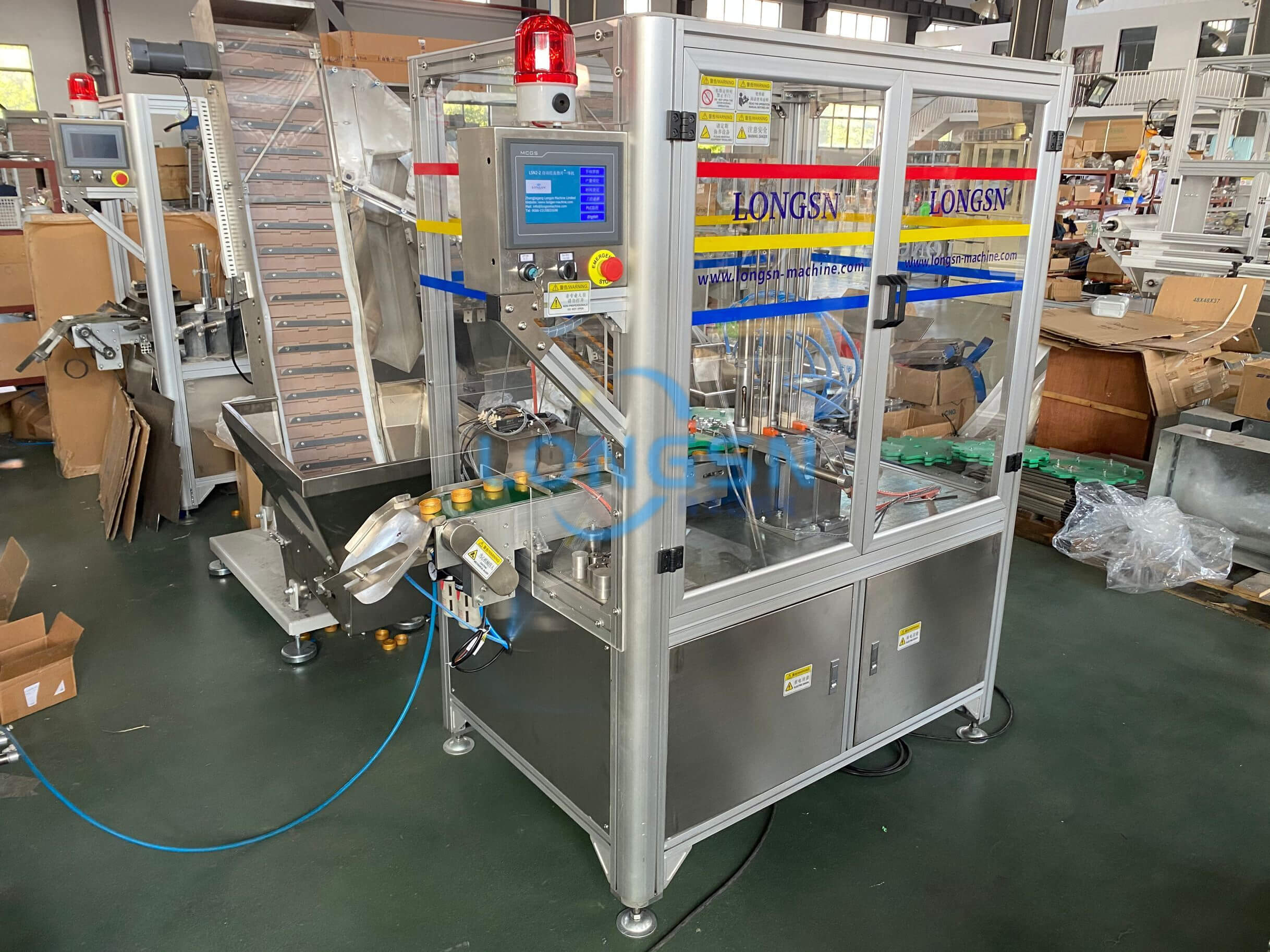 Kappenfutterbaugruppe Maschine